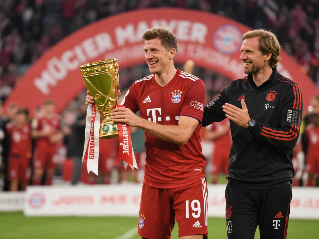 纳帅：为穆勒赢得13座德甲冠军感到欣慰，他将成为